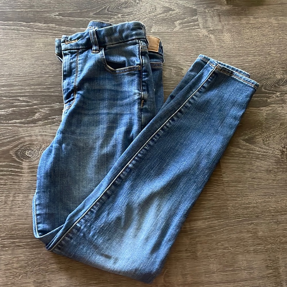 American eagle curvy high rise jeggings